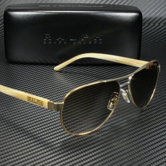 Ralph Gold Cream Brown Gradient 59mm Women\'s Sunglasses
